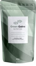 Creatine Monohydraat 330g - Vegan - Green Gains Nutrition - 200 mesh - Composteerbare Verpakking