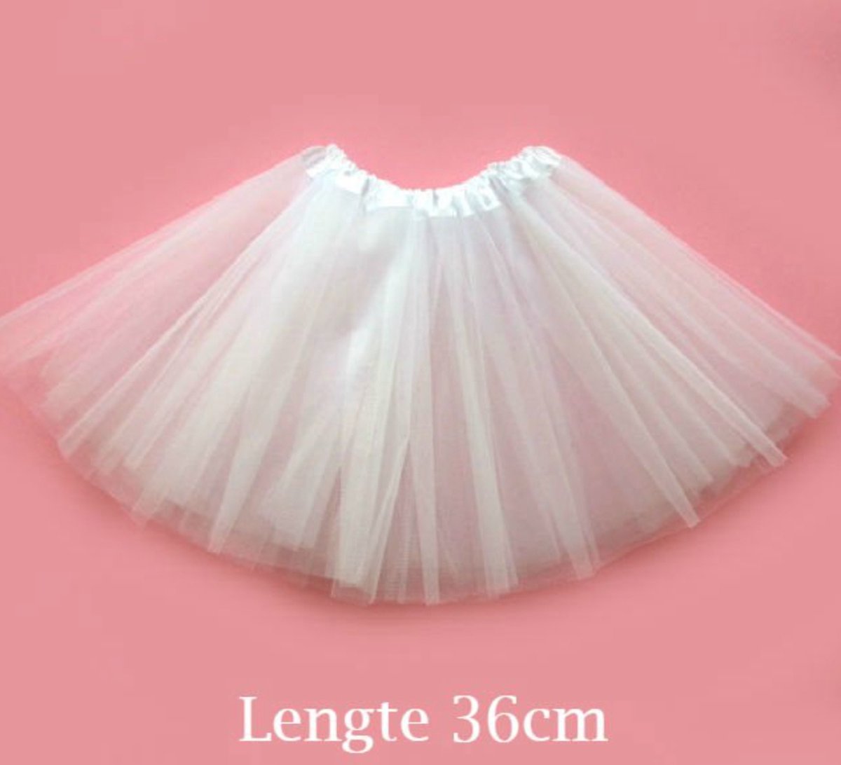 Tutu - Wit kind - 36 cm