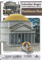 bouwplaat/modelbouw Gebouwen : Pantheon Rome, schaal 1:300