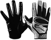 Cutters | American Football | S251 Receiver Handschoenen | Volwassenen | Zwart | Medium