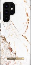 iDeal of Sweden Fashion Backcover Samsung Galaxy S22 Ultra hoesje - Carrara Gold