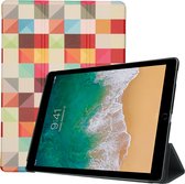 iMoshion Tablet Hoes Geschikt voor iPad Pro 12.9 (2017) - iMoshion Design Trifold Bookcase - Meerkleurig /Various Colors