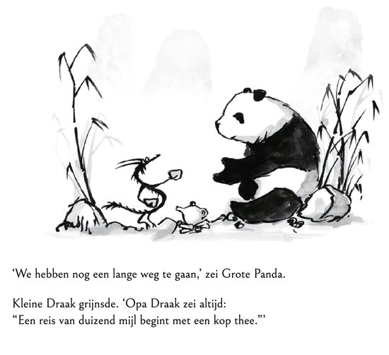 Grote Panda & Kleine Draak - James Norbury