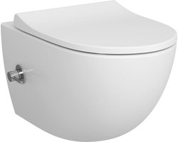 Vitra Sento, Bidet douche wc pack, Randloos diepspoel, inclusief slim softclose zitting, Hygiëne antibacterieel