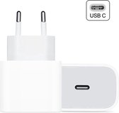 USB-C Adapter Snellader - Wit - Geschikt voor iPhone 13 / 12 - iPad - USB-C Lightning | Snellader iPhone 13 / 12 / 11 / X / iPad / 13 / 12 Pro Max / iPhone 13 / 12 pro / iphone 13