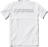 Het Nieuws Verspreid Zich... - Snack T-Shirt | Grappig Verjaardag Kleding Cadeau | Eten En Snoep Shirt | Dames - Heren - Unisex Tshirt | - Wit - L