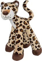 Elcee-Haly - Unitoys- Lange Poten Panter 33cm - Knuffel - Panterprint