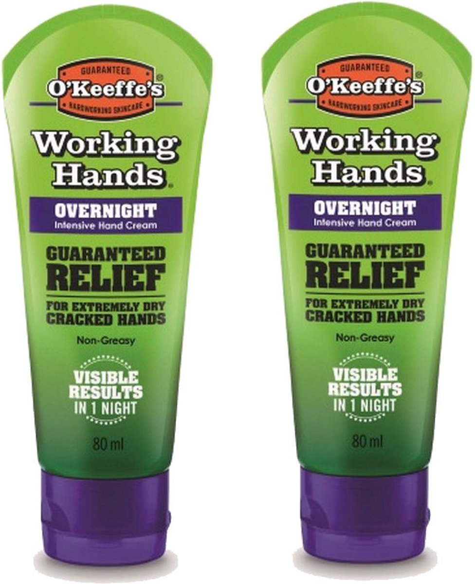 O'KEEFFE'S - Working Hands Overnight tube - 2 pak