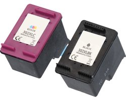Huismerk geschikt voor HP 302XL Inktcartridges - Geschikt voor OfficeJet 3830 - 4650 - Envy 4520 - 4525 - DeskJet 2130 - 3630 - 3638