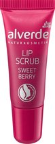 alverde NATURKOSMETIK Lip Scrub Sweet Berry, 8 ml