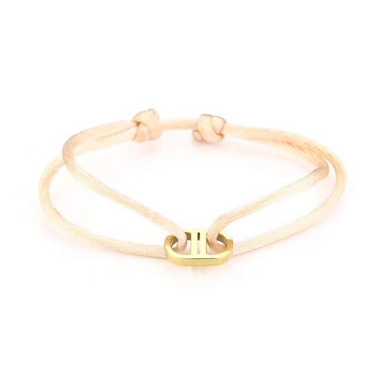 Michelle Bijoux bracelet goodlife corde Crème