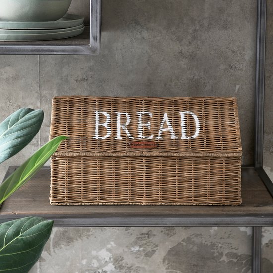Smerig Aardappelen Pijl Riviera Maison Broodmand Riet - Rustic Rattan Home Made Bread Basket -  Naturel | bol.com