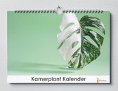 Kamerplant kalender 35x24 cm | Verjaardagskalender Kamerplantjes | Verjaardagskalender Volwassenen
