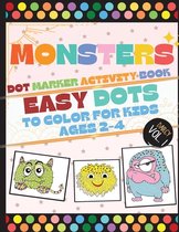 Darcy Dot Marker Activit Book- Monsters Dot Marker Activity Book