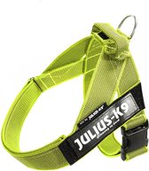 Julius-K9 IDC®Color&Gray® riemtuig, M - maat 0, neon