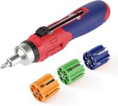 AygoTools - Alles in 1 Schroevendraaier - 24 Bitjes - Ergonomisch - Schroevendraaierset - Set - Schroevendraaiers - Gereedschap - Rood