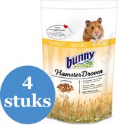 Bunny Nature Hamsterdroom Basic - 4 x 600 g