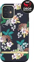 Apple iPhone 12 Hoesje - Richmond & Finch - Serie - Hard Kunststof Backcover - Floral Tiger - Hoesje Geschikt Voor Apple iPhone 12