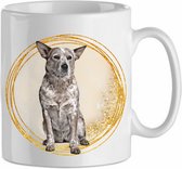 Mok Australian cattledog 1.3 | Hond| Cadeau| Cadeau | Beker 31 CL