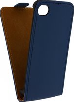 Apple iPhone 4/4s Hoesje - Mobilize - Ultra Slim Serie - Kunstlederen Flipcase - Donkerblauw - Hoesje Geschikt Voor Apple iPhone 4/4s