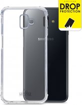 Samsung Galaxy J6 Plus Hoesje - My Style - Protective Serie - TPU Backcover - Transparant - Hoesje Geschikt Voor Samsung Galaxy J6 Plus