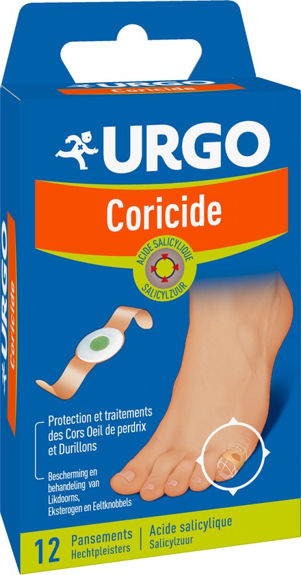 Urgo - likdoornpleister - - Beschermt en elimineert pijn - 12 pleisters |