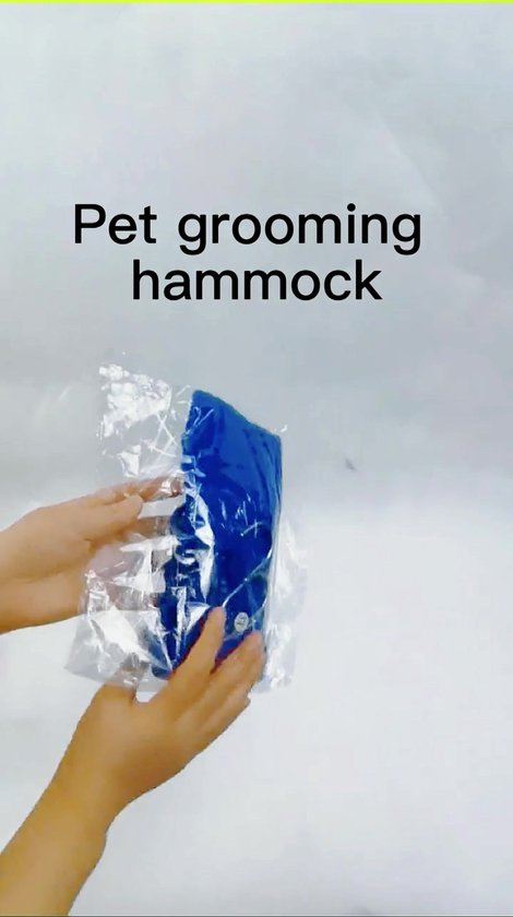 Chats, sac suspendu pour chien pour couper facilement les ongles, bleu taille Medium, sac à linge, coupe-ongles, soins pour animaux de compagnie