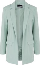 Pieces PCBOSSY LS LOOSE BLAZER NOOS Dames Blazer 

Silt green  - Maat M