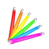 Glow Sticks 5 stuks in verpakking - 6" lengte - Breek staafjes - 6 inch - breaklight - willekeurige kleuren - breeklichtjes