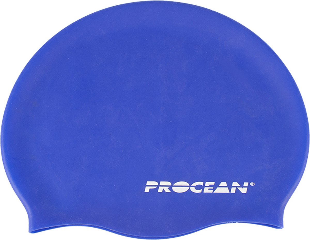 Procean siliconen badmuts blauw
