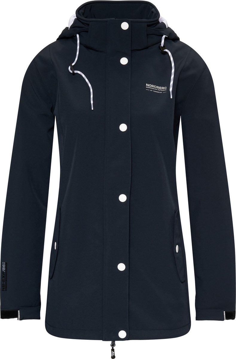 Nordberg Rima Softshell Outdoor Zomerjas Dames /Donkerblauw Marineblauw