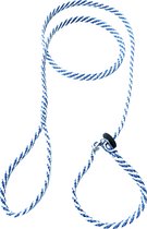 Abany quality design - jachtlijn - dubbele stop - retrieverlijn - gentle leader - lijn leiband met halsband - sliplijn met stop – half slip - puppylijn - vanglijn - mantrailing  - 1R1902