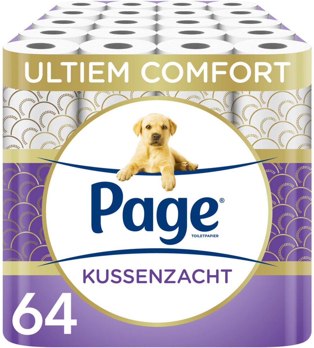 2x Page Toiletpapier Kussenzacht 3-laags 32 stuks