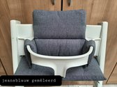 Stokke Tripp Trapp kussenset jeansblauw gemêleerd
