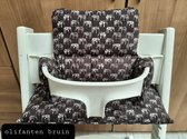 Stokke Tripp Trapp kussenset olifanten bruin