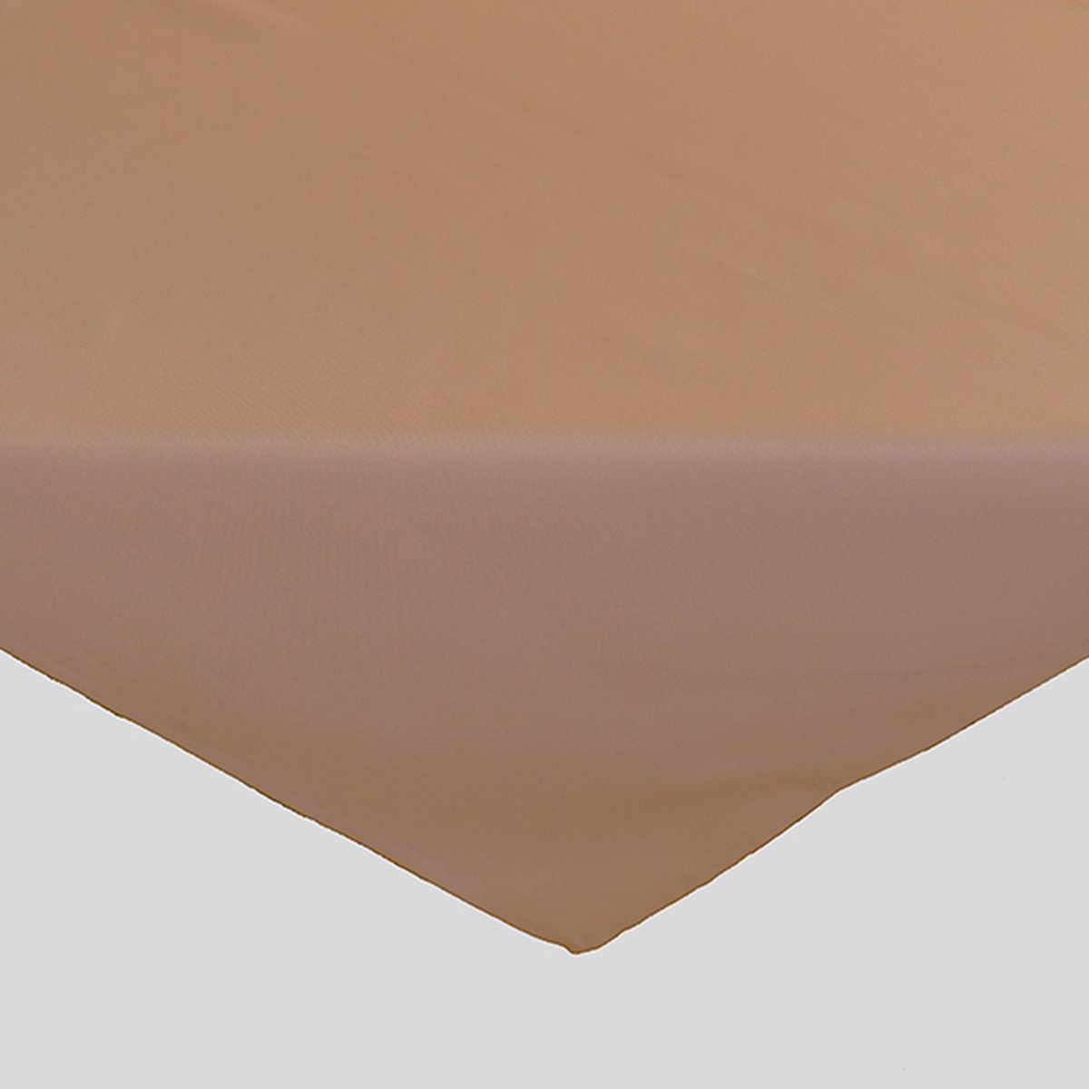 Tafelkleed - Onderkleed - Tafellaken - Cappuccino - Rond 160 cm