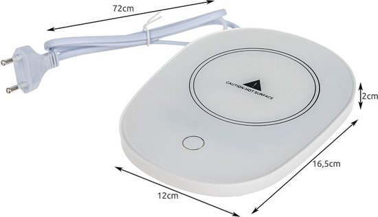 Malatec Elektrische Kopjeswarmer - Altijd een Warm Drankje bij de Hand — afbeelding 4