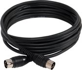 Devine VM1010 5 pin DIN male - 5 pin DIN male MIDI-kabel 1m MIDI kabel 1 meter voor keyboard en piano etc