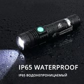Krachtige Zaklamp - Ultra Heldere Zaklamp - Led Zaklamp - Waterdichte Zaklamp - Multifunctioneel - USB Oplaadbaar