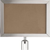 CombiSteel Infobord A4 RVS Frame tbv 7522.0005 7522.0025