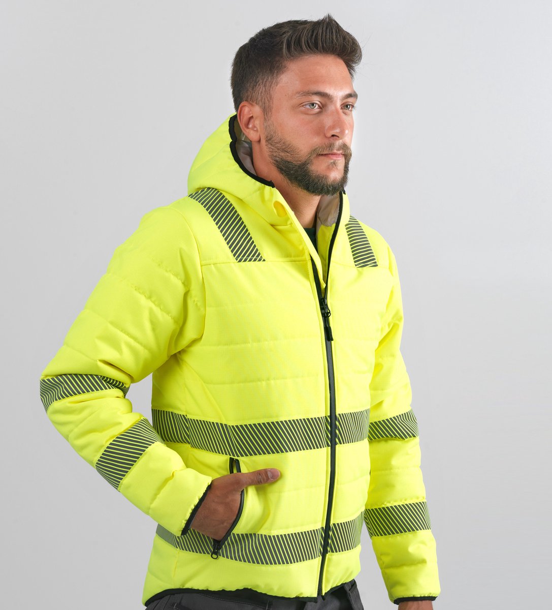 BITCO - BTC36 - JAS - OUTDOOR JAS - WATERPROOF - RIPSTOP - REFLECTIEF DETAIL - 2xl