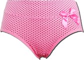 Dames slips Fine Woman 3 pack stippel roze M