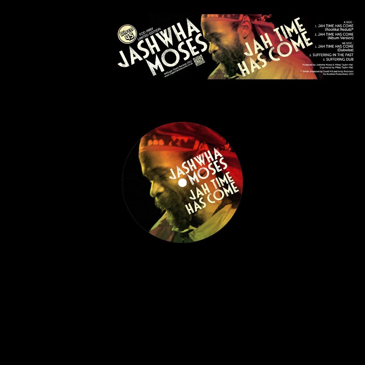 Jashwha Moses - Jah Time Has Come (12" Single)