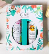 Cîme Bio Geschenkset douchegel/scrub + handcrème - giftbox - cadeaubox - cadeau - geschenkset vrouw - cadeaudoos - cime skincare