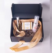 Clean Care Box - Verzorgingsset - Arganolie 50 ml + Rozenwater 60ml + Argan oil Zeep 100g - Voordeel Pakket - Giftset - Geschenkset -  Verjaardag cadeautje voor haar - Vrouw - Mama - Moeder -