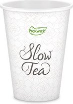 Pickwick Slow Tea | Papieren bekers 12oz/300cc | Streng 52 stuks