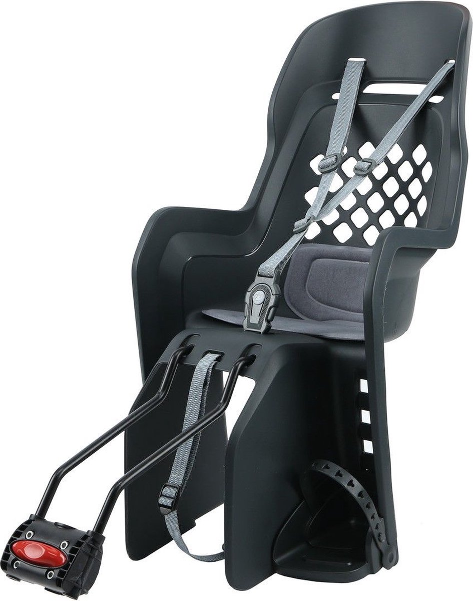 Polisport Move Joy 29 Achter Fietsstoeltje Zwart Max 22 kg Jongen