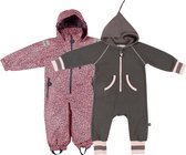 Ducksday – Regenpak + onesie – Giftset – Pip – Grey – Waterdicht - Skipak - Regen - 98/104