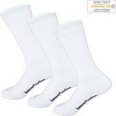 BENYSØN® Bamboe Sokken Naadloos | Wit | Maat 35-40 | Seamless Toes | OEKO-TEX Standaard 100
