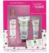 GORGEE DE SOLEIL Biologische Set Amandelbloesem & Jasmijn Eau de Parfum + Bodylotion + Handcrème